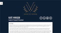 Desktop Screenshot of katewinsor.com